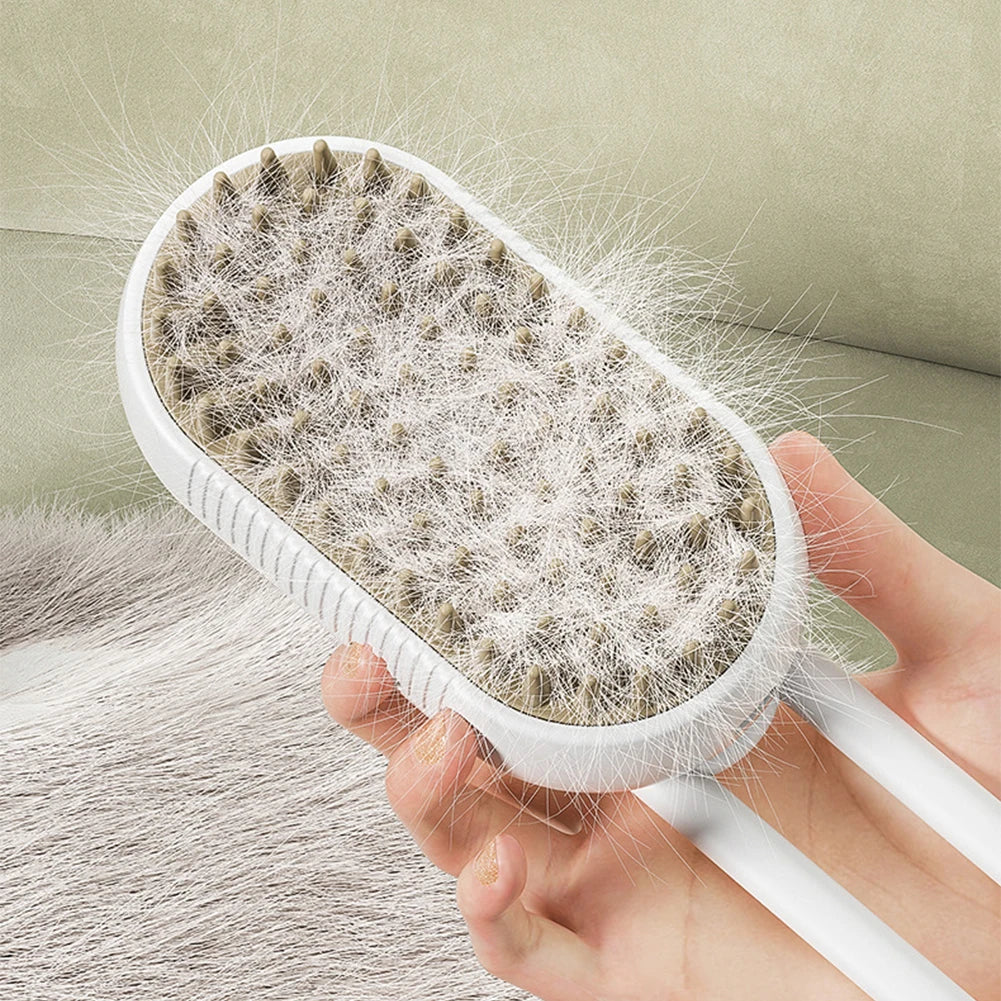 Brosse à vapeur pour animaux de compagnie